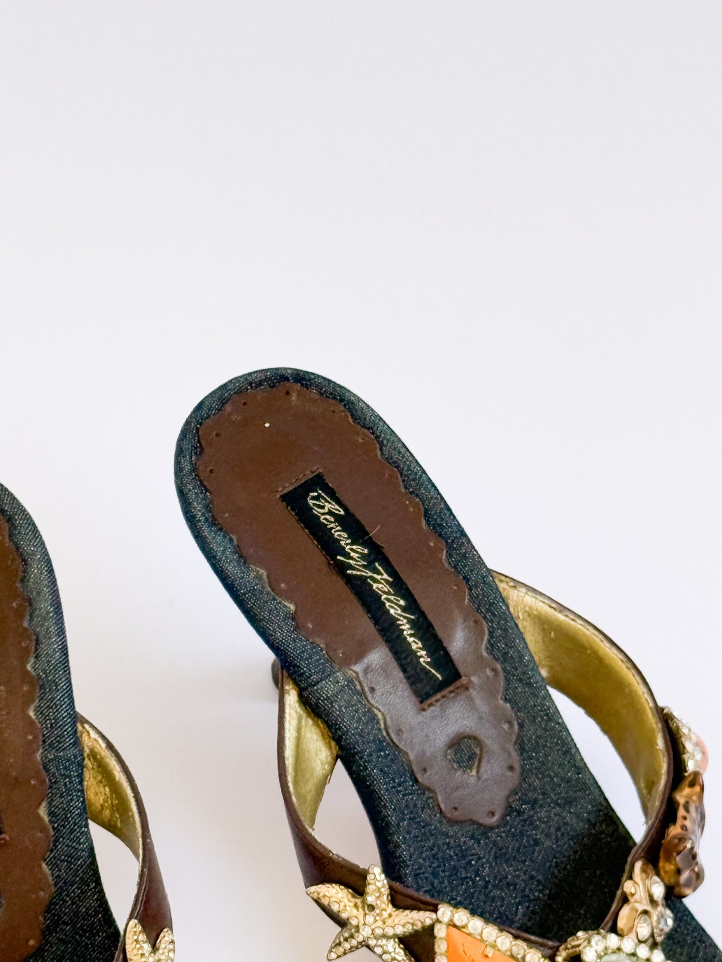 Beverly Feldman heels slides
