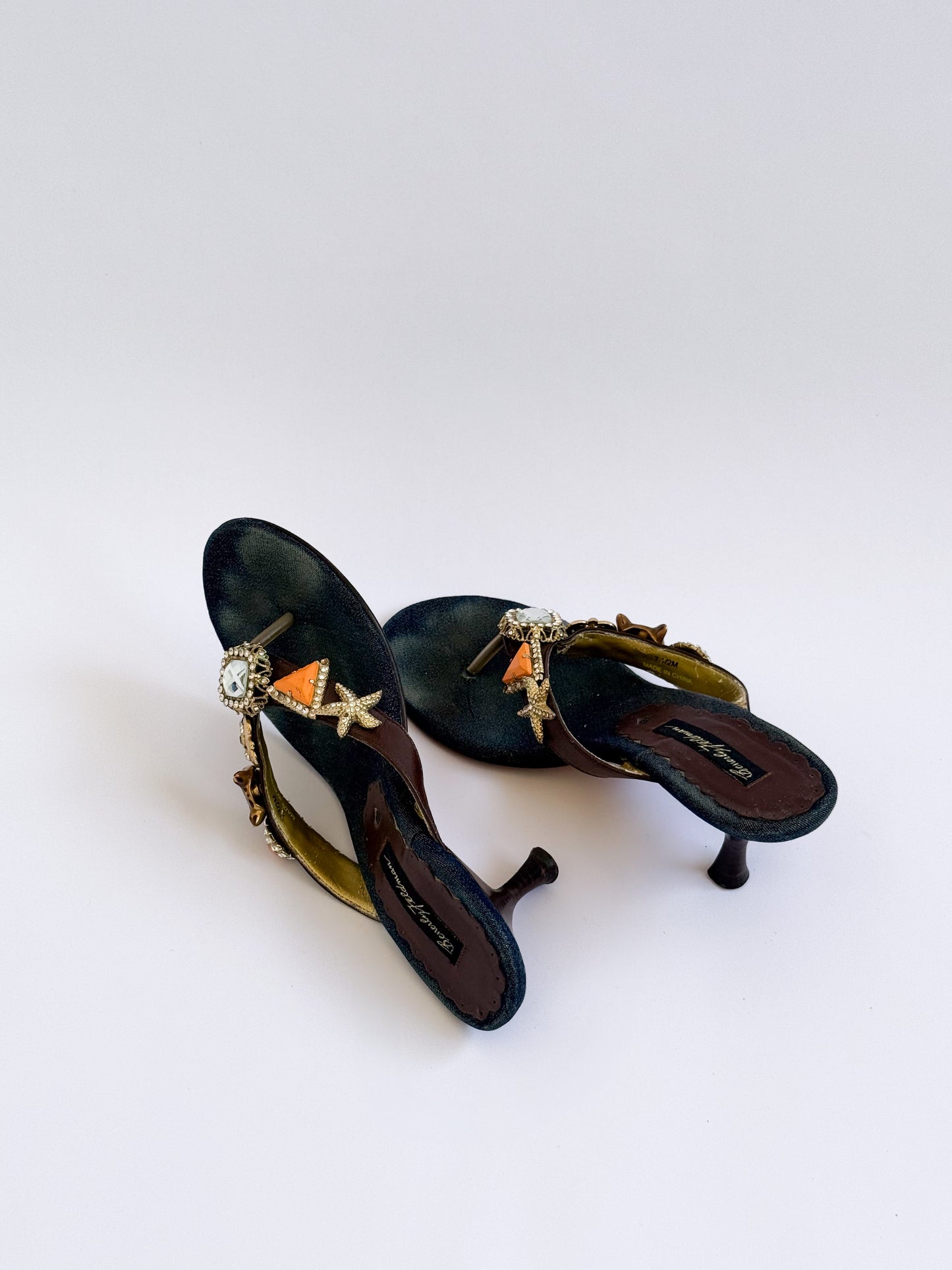 Beverly Feldman heels slides