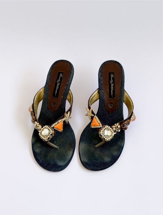 Beverly Feldman heels slides
